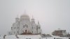 Белогорский монастырь. Высота горы около  500 м. Первый выпавший снег не тает, поэтому и Белая г.jpg