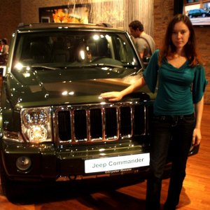 Jeep Commander на автовыставке