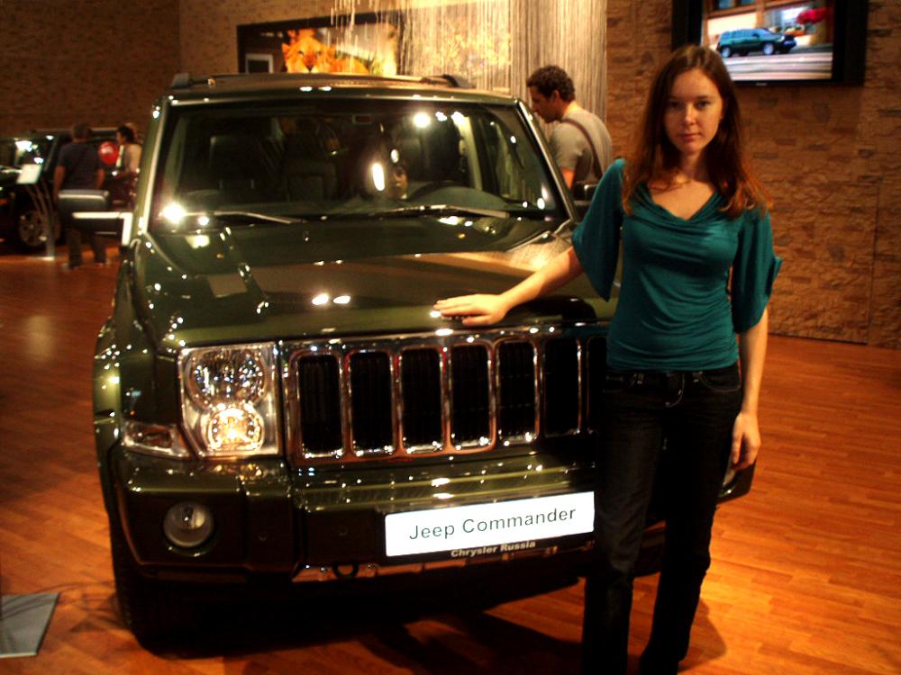 Jeep Commander на автовыставке